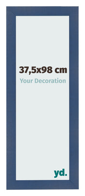 Photo Frame 37 5x98cm Dark Blue Swept MDF Pisa Front Size | Yourdecoration.com