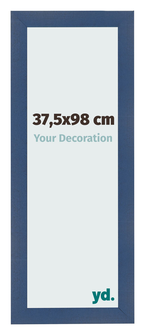 Photo Frame 37 5x98cm Dark Blue Swept MDF Pisa Front Size | Yourdecoration.com