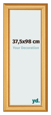 Photo Frame 37 5x98cm Gold Matte MDF Lazio Front Size | Yourdecoration.com