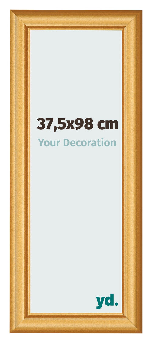 Photo Frame 37 5x98cm Gold Matte MDF Lazio Front Size | Yourdecoration.com
