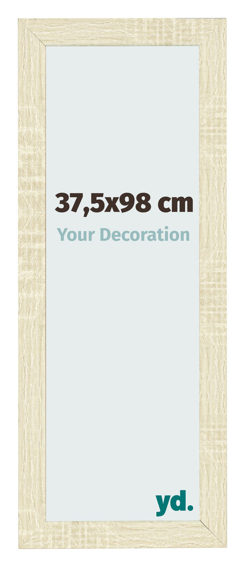 Photo Frame 37 5x98cm Sonoma Oak MDF Pisa Front Size | Yourdecoration.com