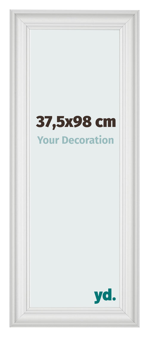 Photo Frame 37 5x98cm White Swept MDF Lazio Front Size | Yourdecoration.com