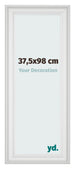 Photo Frame 37 5x98cm White Swept MDF Lazio Front Size | Yourdecoration.com