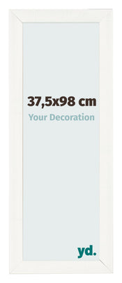 Photo Frame 37 5x98cm White Vintage MDF Pisa Front Size | Yourdecoration.com
