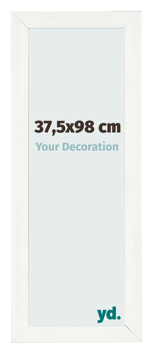 Photo Frame 37 5x98cm White Vintage MDF Pisa Front Size | Yourdecoration.com