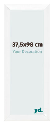 Photo Frame 37 5x98cm White Vintage MDF Pisa Front Size | Yourdecoration.com