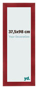 Photo Frame 37 5x98cm Wine Red Swept MDF Pisa Front Size | Yourdecoration.com