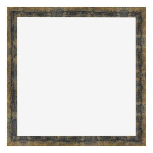 Photo Frame 40x40cm Blue Gold Melange MDF Pisa Front | Yourdecoration.com