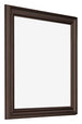 Photo Frame 40x40cm Oak Dark MDF Lazio Front Oblique | Yourdecoration.com