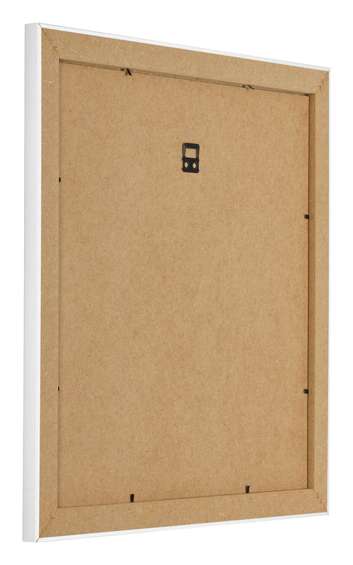 Photo Frame 40x40cm White Vintage MDF Pisa Back Oblique | Yourdecoration.com