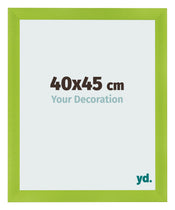 Photo Frame 40x45cm Green MDF Pisa Front Size | Yourdecoration.com