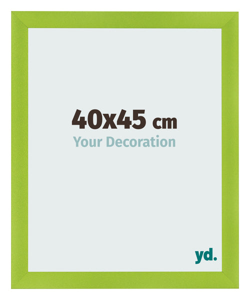 Photo Frame 40x45cm Green MDF Pisa Front Size | Yourdecoration.com