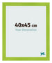 Photo Frame 40x45cm Green MDF Pisa Front Size | Yourdecoration.com