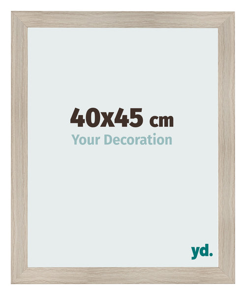 Photo Frame 40x45cm Oak Rustic MDF Pisa Front Size | Yourdecoration.com
