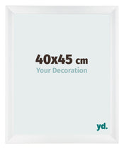 Photo Frame 40x45cm White Vintage MDF Pisa Front Size | Yourdecoration.com