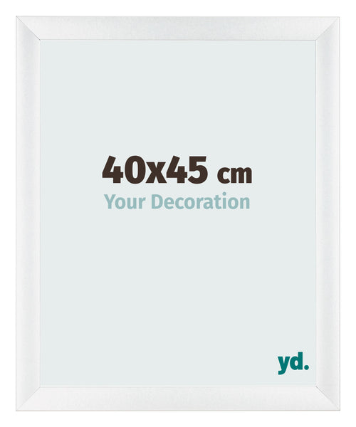 Photo Frame 40x45cm White Vintage MDF Pisa Front Size | Yourdecoration.com