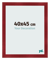 Photo Frame 40x45cm Wine Red Swept MDF Pisa Front Size | Yourdecoration.com