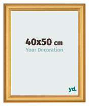 Photo Frame 40x50cm Gold Matte MDF Lazio Front Size | Yourdecoration.com