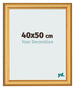 Photo Frame 40x50cm Gold Matte MDF Lazio Front Size | Yourdecoration.com