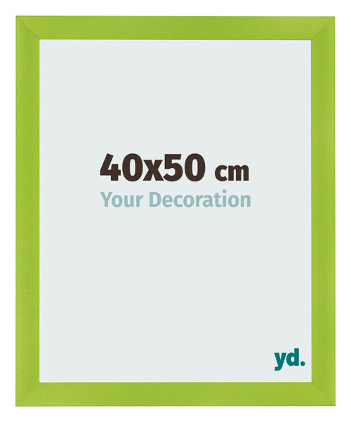 Photo Frame 40x50cm Green MDF Pisa Front Size | Yourdecoration.com