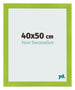 Photo Frame 40x50cm Green MDF Pisa Front Size | Yourdecoration.com
