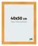Photo Frame 40x50cm Orange MDF Pisa Front Size | Yourdecoration.com
