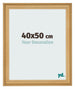 Photo Frame 40x50cm Pine Woodgrain MDF Lazio Front Size | Yourdecoration.com