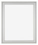 Photo Frame 40x50cm Silver Matte MDF Lazio Front | Yourdecoration.com