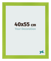 Photo Frame 40x55cm Green MDF Pisa Front Size | Yourdecoration.com