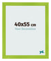 Photo Frame 40x55cm Green MDF Pisa Front Size | Yourdecoration.com