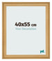 Photo Frame 40x55cm Pine Woodgrain MDF Lazio Front Size | Yourdecoration.com