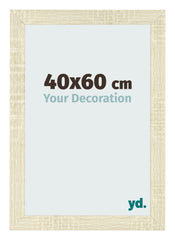 Photo Frame 40x60cm Sonoma Oak MDF Pisa Front Size | Yourdecoration.com