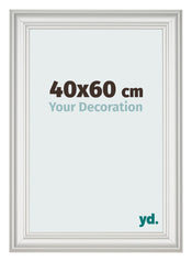Photo Frame 40x60cm White Swept MDF Lazio Front Size | Yourdecoration.com