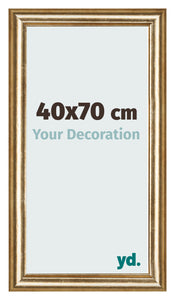 Photo Frame 40x70cm Gold Antique MDF Lazio Front Size | Yourdecoration.com