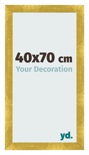Photo Frame 40x70cm Gold Vintage MDF Pisa Front Size | Yourdecoration.com