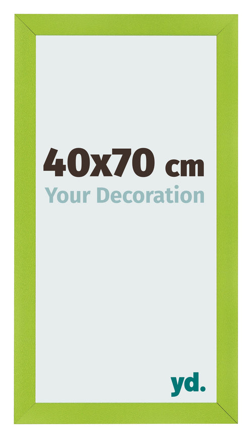 Photo Frame 40x70cm Green MDF Pisa Front Size | Yourdecoration.com