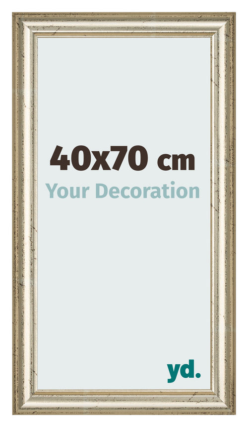 Photo Frame 40x70cm Metallic Gloss MDF Lazio Front Size | Yourdecoration.com