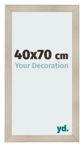 Photo Frame 40x70cm Oak Rustic MDF Pisa Front Size | Yourdecoration.com