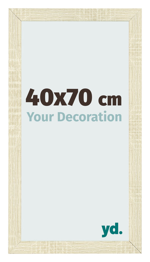 Photo Frame 40x70cm Sonoma Oak MDF Pisa Front Sizev | Yourdecoration.com