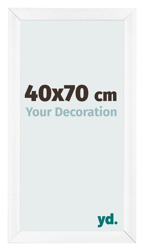 Photo Frame 40x70cm White Vintage MDF Pisa Front Size | Yourdecoration.com