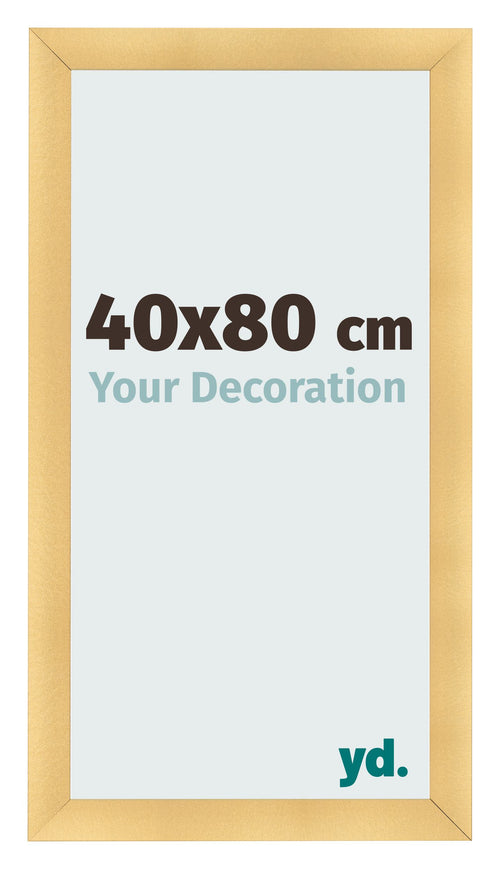Photo Frame 40x80cm Gold Vintage MDF Pisa Front Size | Yourdecoration.com