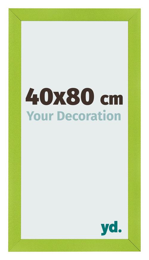 Photo Frame 40x80cm Green MDF Pisa Front Size | Yourdecoration.com