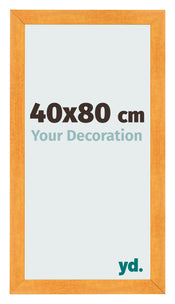 Photo Frame 40x80cm Orange MDF Pisa Front Size | Yourdecoration.com