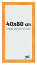 Photo Frame 40x80cm Orange MDF Pisa Front Size | Yourdecoration.com