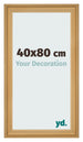 Photo Frame 40x80cm Pine Woodgrain MDF Lazio Front Size | Yourdecoration.com