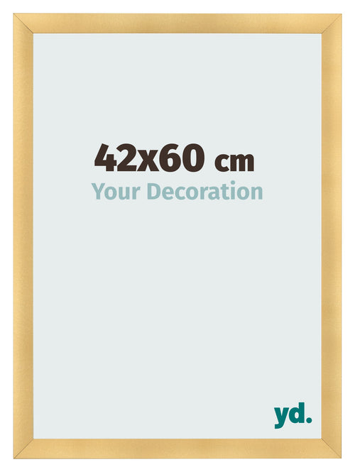 Photo Frame 42x60cm Gold Vintage MDF Pisa Front Size | Yourdecoration.com