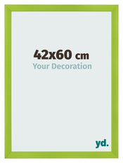 Photo Frame 42x60cm Green MDF Pisa Front Size | Yourdecoration.com