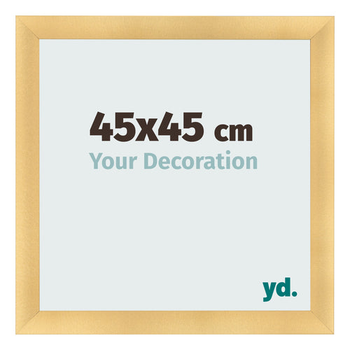Photo Frame 45x45cm Gold Vintage MDF Pisa Front Size | Yourdecoration.com