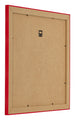 Photo Frame 45x45cm Red MDF Pisa Back Oblique | Yourdecoration.com