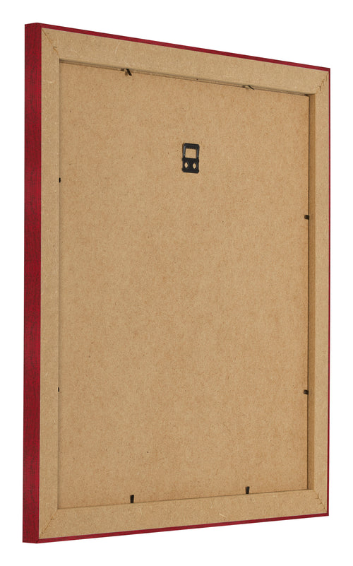 Photo Frame 45x45cm Wine Red Swept MDF Pisa Back Oblique | Yourdecoration.com